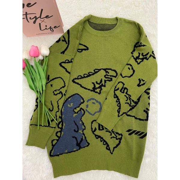 Sweater Dino Knit wear premium