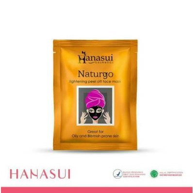 [SATUAN] * NCC * Hanasui Naturgo Masker Wajah Peel Off Masker Komedo