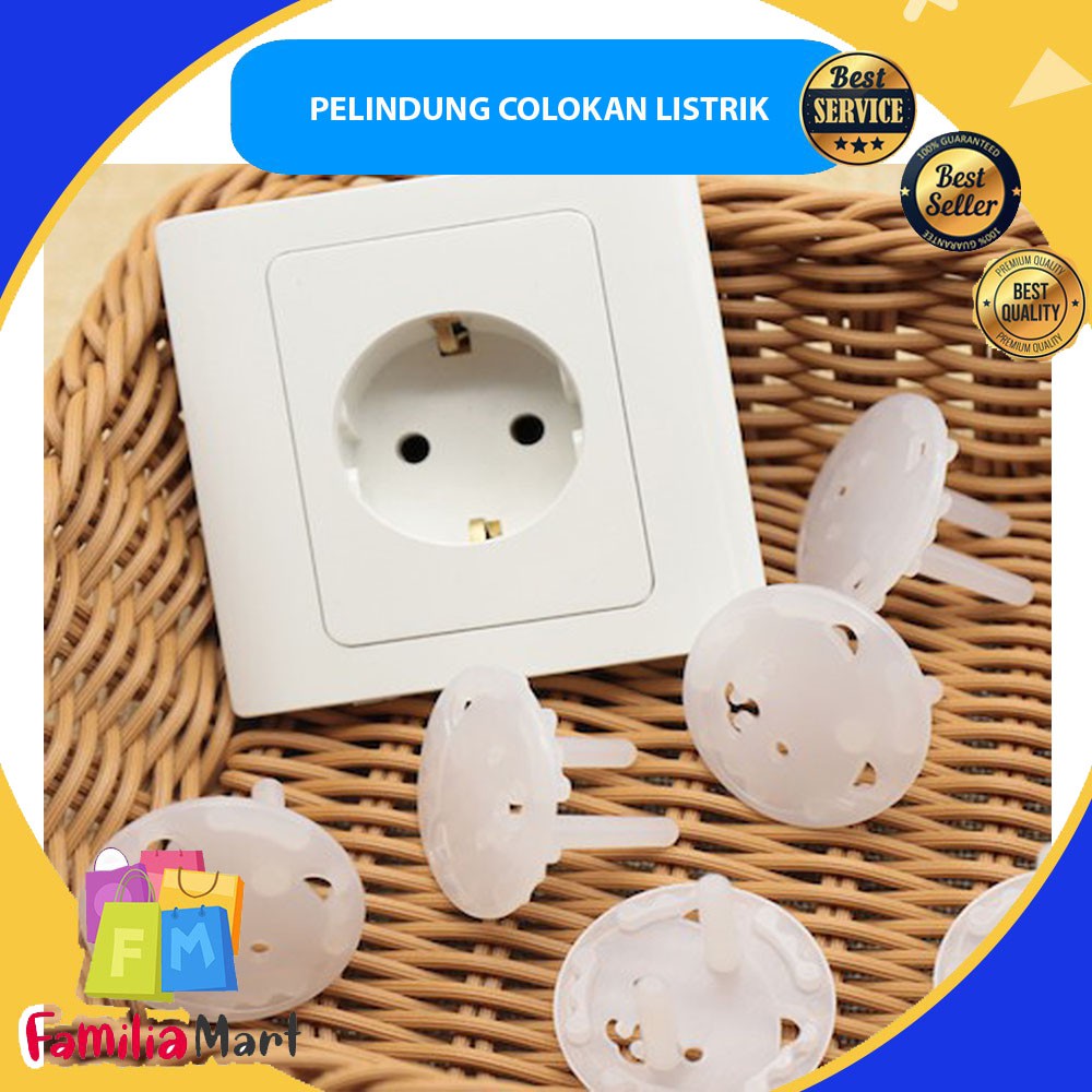 PELINDUNG COLOKAN LISTRIK PENGAMAN STOP KONTAK BAYI PLUG PROTECTOR MOTIF BERUANG