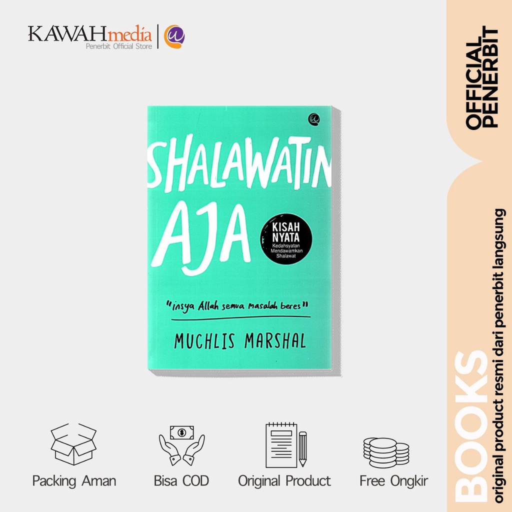 BUKU SHALAWATIN AJA - MUCHLIS MARSHAL - WAHYU QOLBU