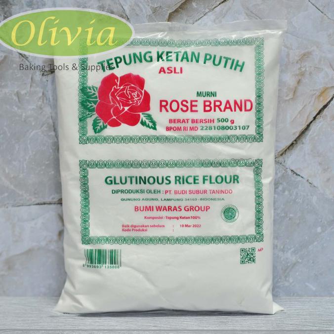 

Big Sale Tepung Ketan/Glutinous Rice Flour Rose Brand (Kemasan Ekonomis) 500gr Diskon