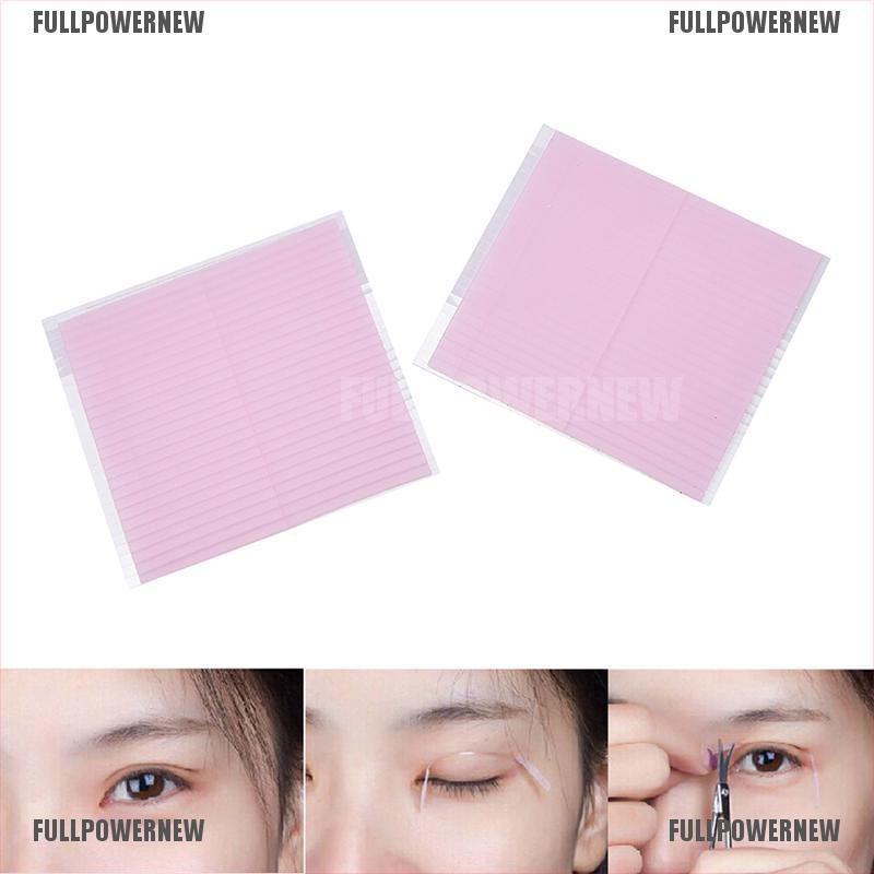 104pcs Invisible Fiber Double Side Adhesive Eyelid Stickers Technical Eye Tapes [FULLPOWER]