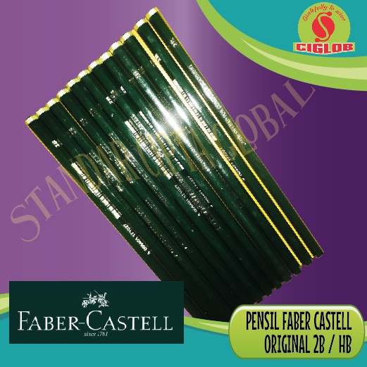 

Pensil Faber Castell 2B / HB