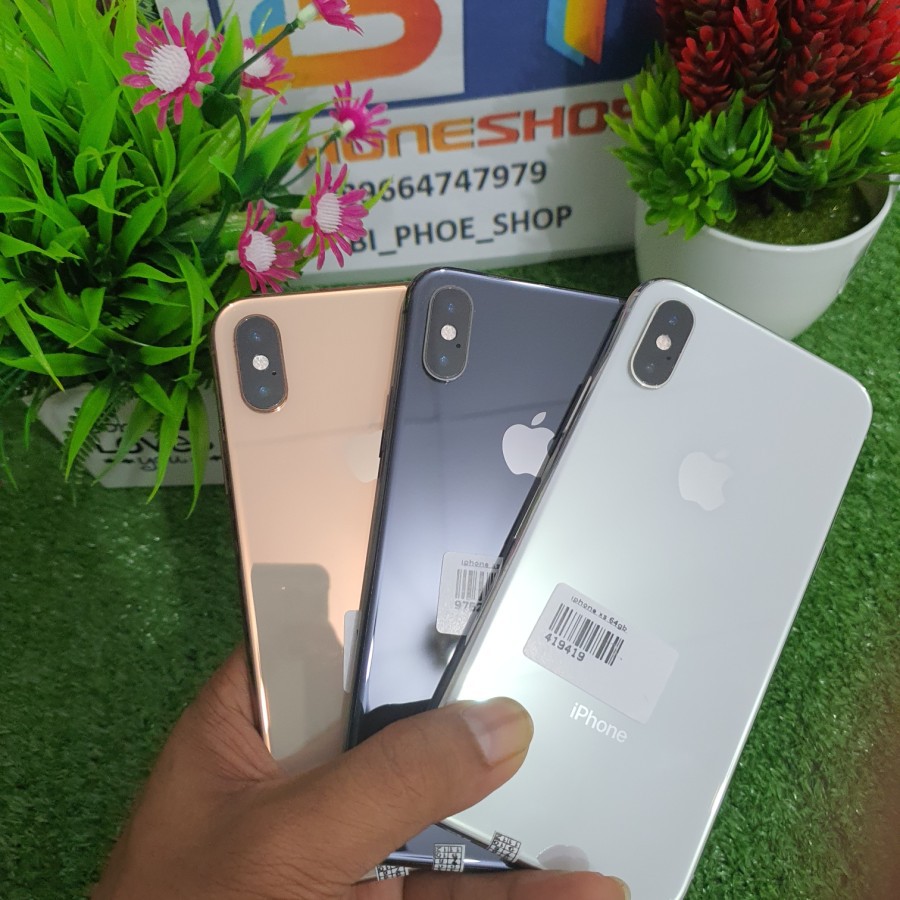 IPHONE XS 64GB 256GB DAN 512GB FULLSET SECOND