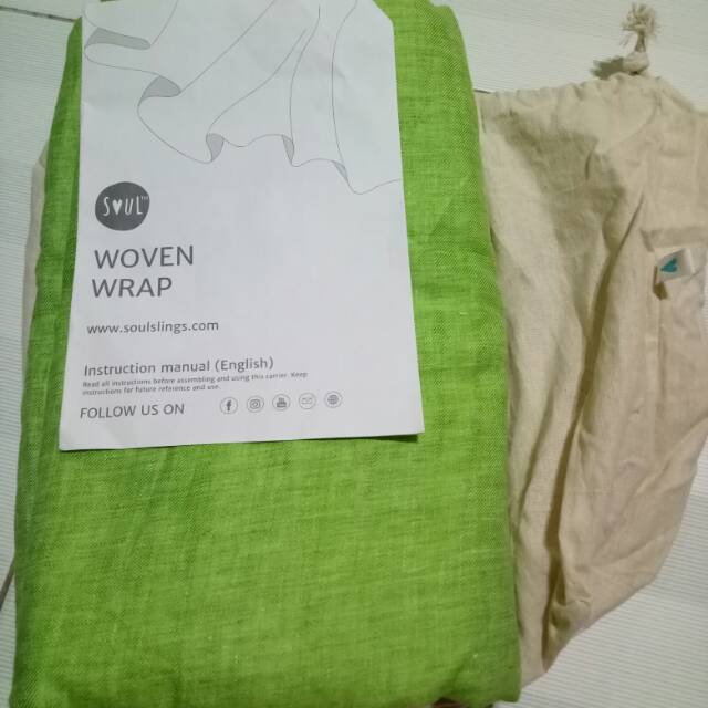 Woven wrap ( ww ) soul linen