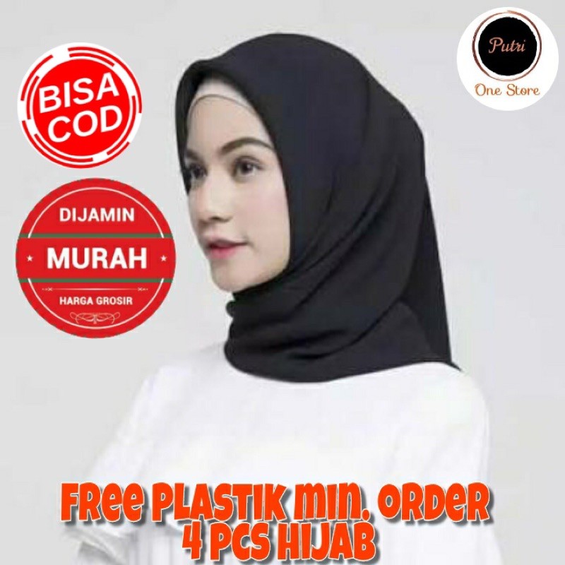 HARGA TERMURAH JILBAB BELLA SQUARE SEGI EMPAT / HIJAB