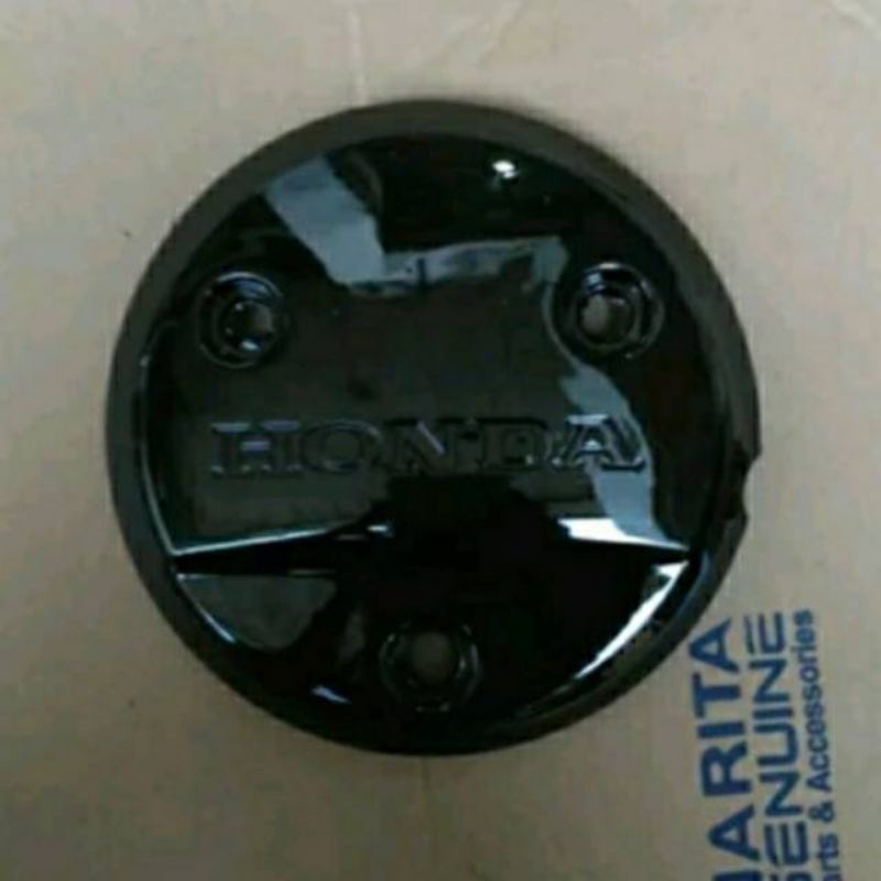 COVER TUTUP CAP BLOK MESIN BLOK KOPLING SUPRA X 125 KARISMA HITAM