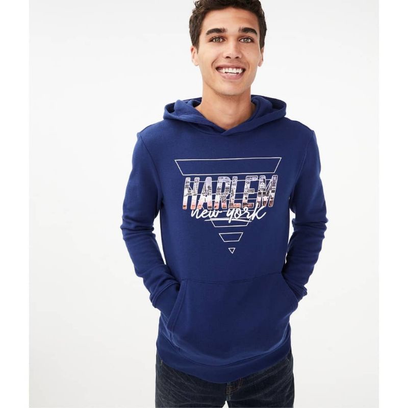 Aeropostale Harlem New York Pullover Hoodie 10