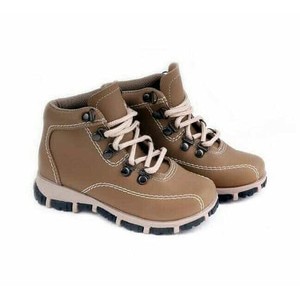 MAKE - GARAGA Sepatu Boots Anak Warna Krem JT-06 / Fashion Boots Outdoor Shoes Cream, 26 Paling Laris