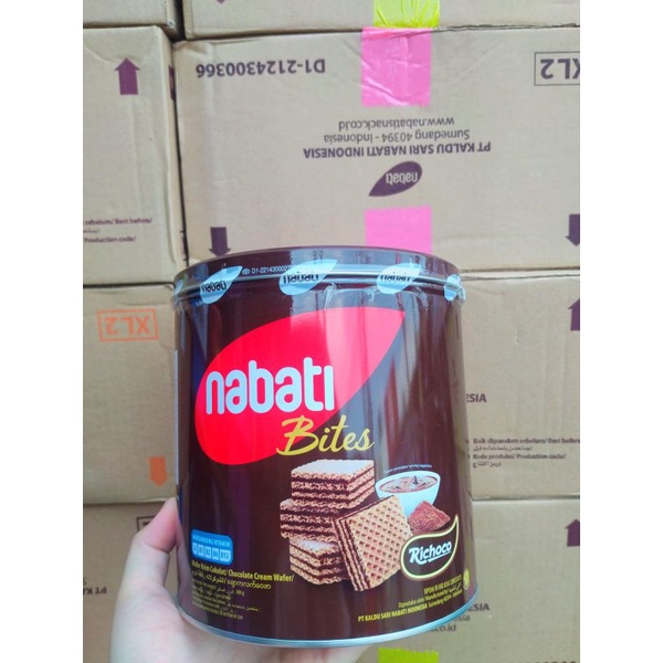 

Nabati coklat 287gr , 1 dus isi 6 exp jan 2026