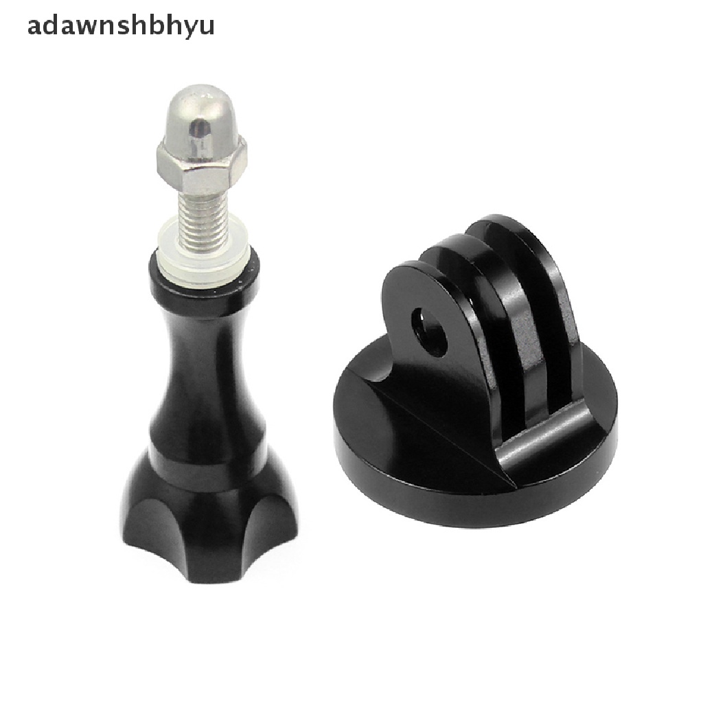 Adawnshbhyu Untuk Gopro Tripod Mount Adapter1/4 Thread Adapter CNC Aluminium Alloy