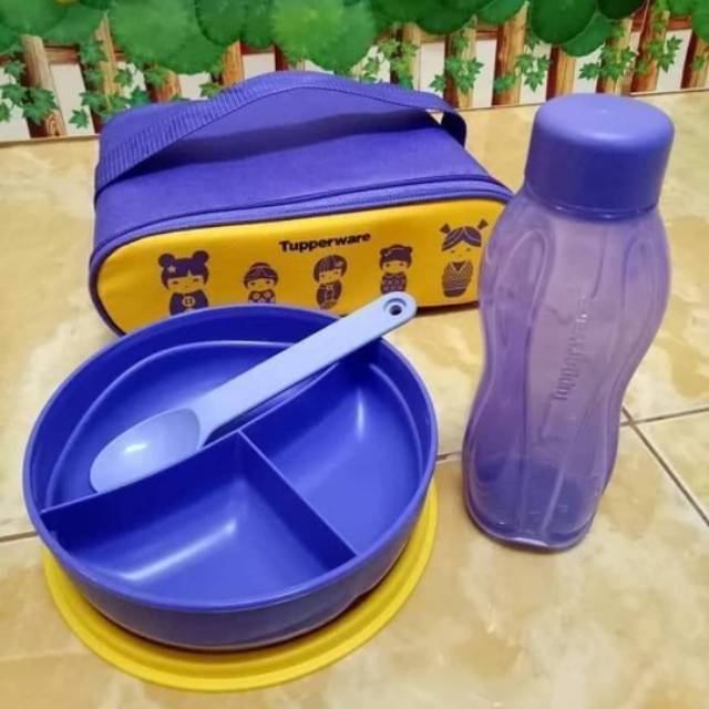 doll lunch set tupperware