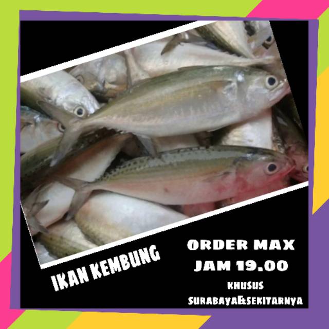 

Ikan kembung 500gr || sayur online murah surabaya