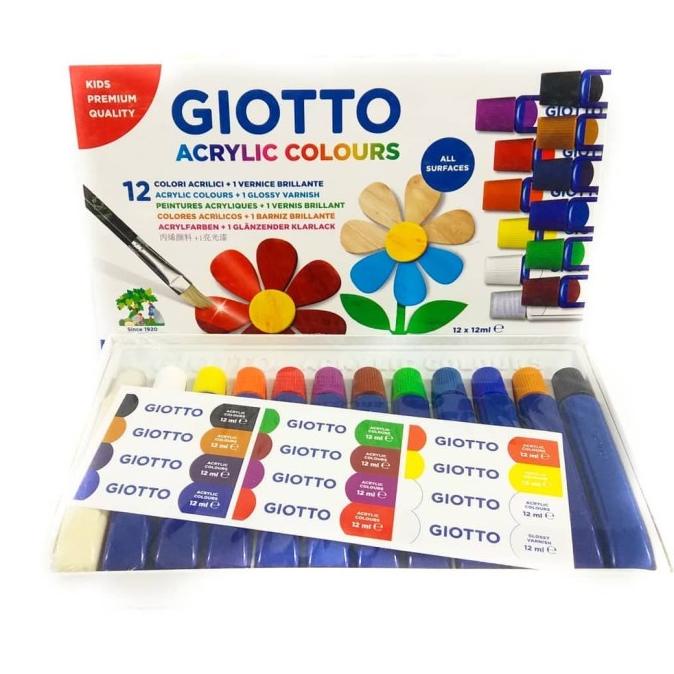 

*****] CAT ACRYLIC GIOTTO 12C / CAT AKRILIK GIOTTO 12