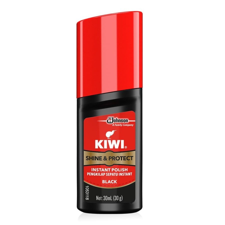 Kiwi Liquid Shoe Polish 30 ml/ Semir Sepatu Kiwi Cair 30ml Hitam/ Coklat