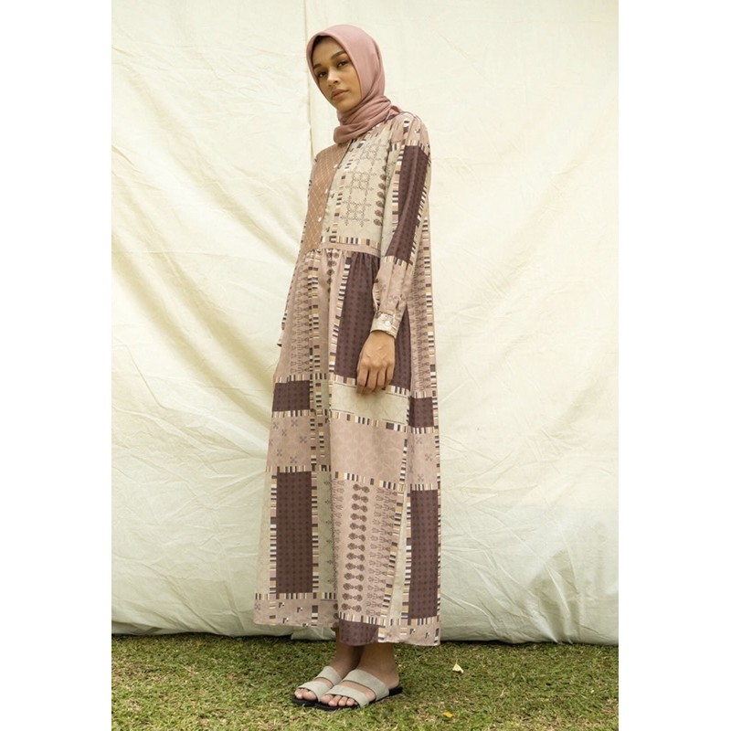 SALE Ria Miranda x Cotton Ink - Pink Printed Vasavi