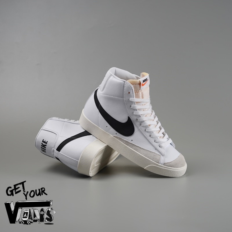 Nike Blazer Mid Vintage 77 White Black 1000% Original Bnib