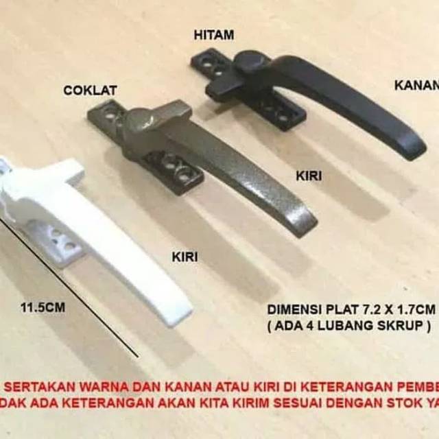 Rambuncis produk dari Dekson, kunci jendela aluminium rambuncis 425 kunci jendela