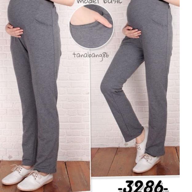 celana hamil kerja/celana hamil kerja bahan kaos/celana hamil joging/celana hamil/celana ibu hamil/c
