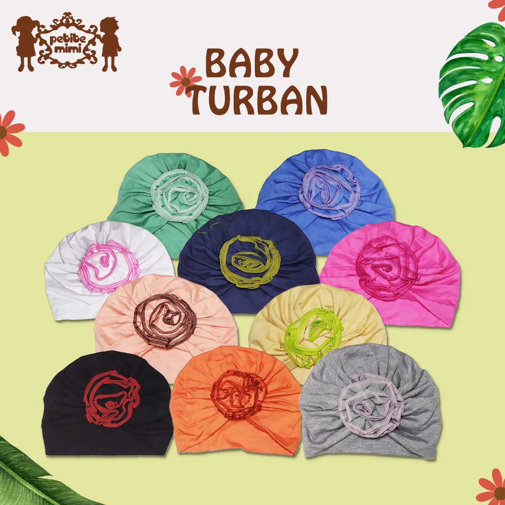 Petite Mimi - Baby Turban MAWAR