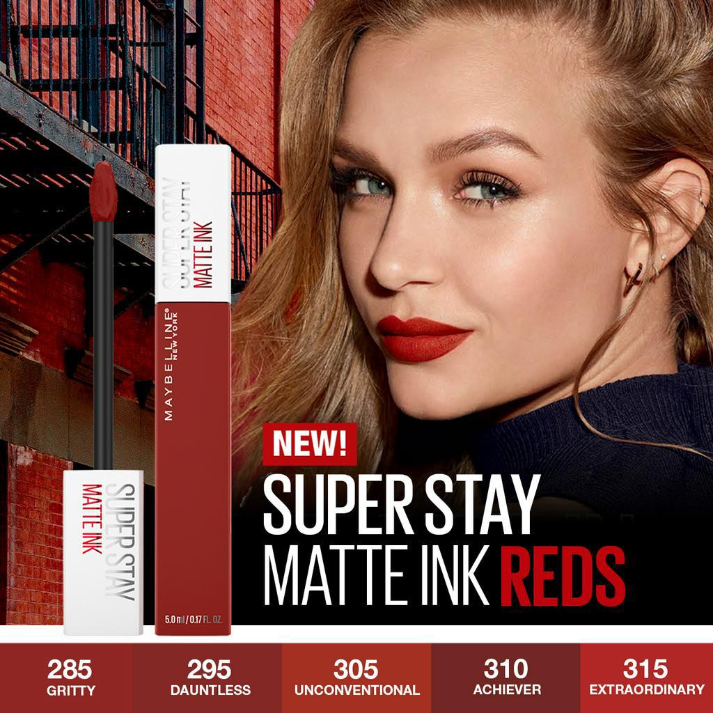 Maybelline Superstay Matte Ink Liquid Rouge Series