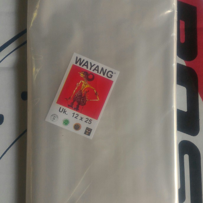 Plastik Pp Wayang 250 Gram -  Plastik Bening Wayang