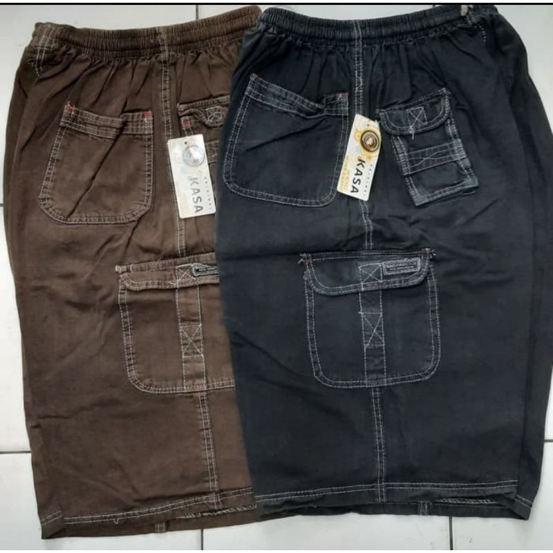 Celana pendek kolor santai levis jumbo ukuran besar/celana santai levis