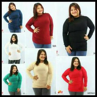  baju  manset  atasan daleman inner allsize sampe jumbo xxxl 