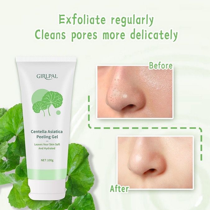 (JSO) GIRLPAL Centella Asiatica Peeling Gel 100g / peeling girlpal / peeling gel / cream muka / peeling muka