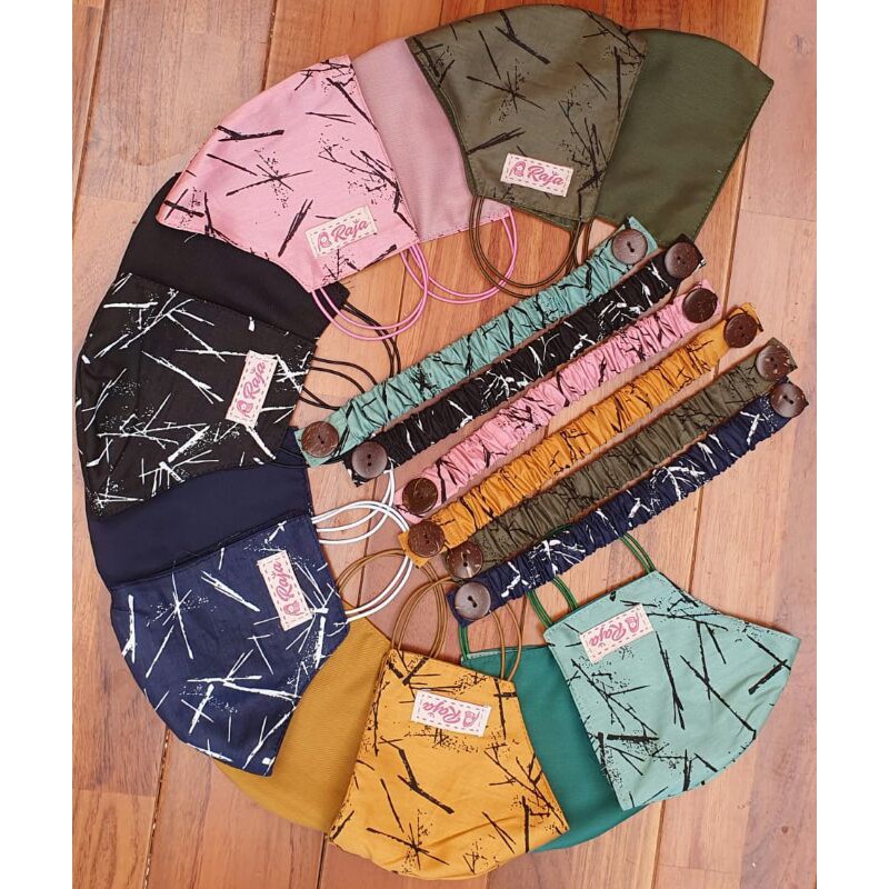 ((MASKER RAJA)) MASKER HIJAB ABSTAK RANTING