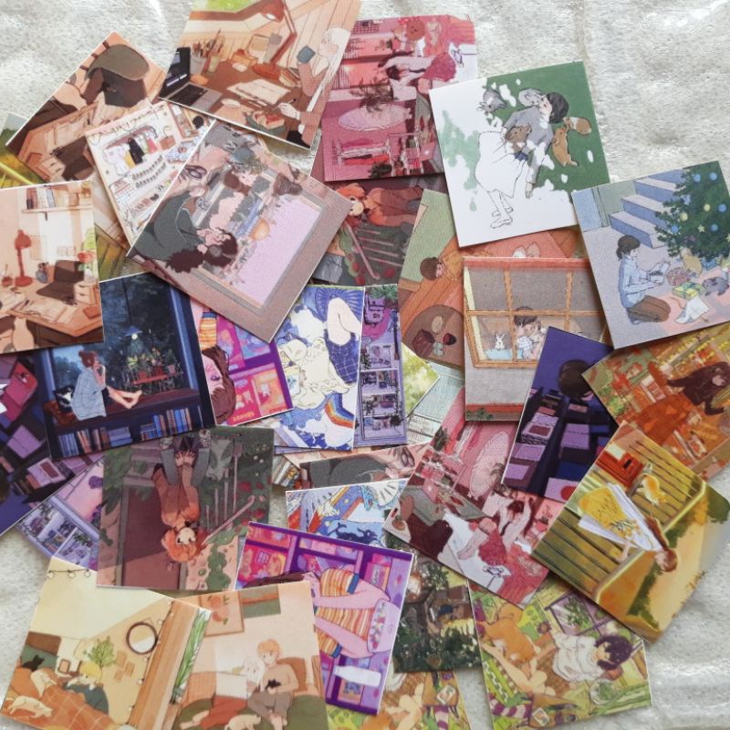 

20 pcs stiker jurnal girl (3 edisi new) Min.20 pcs