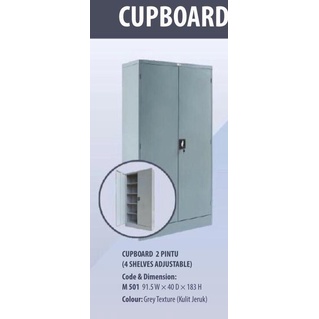 

@=@=@=@=] Cupboard / Lemari Arsip Plat 2 Pintu Mustang M-501 / MEDAN SUMUT
