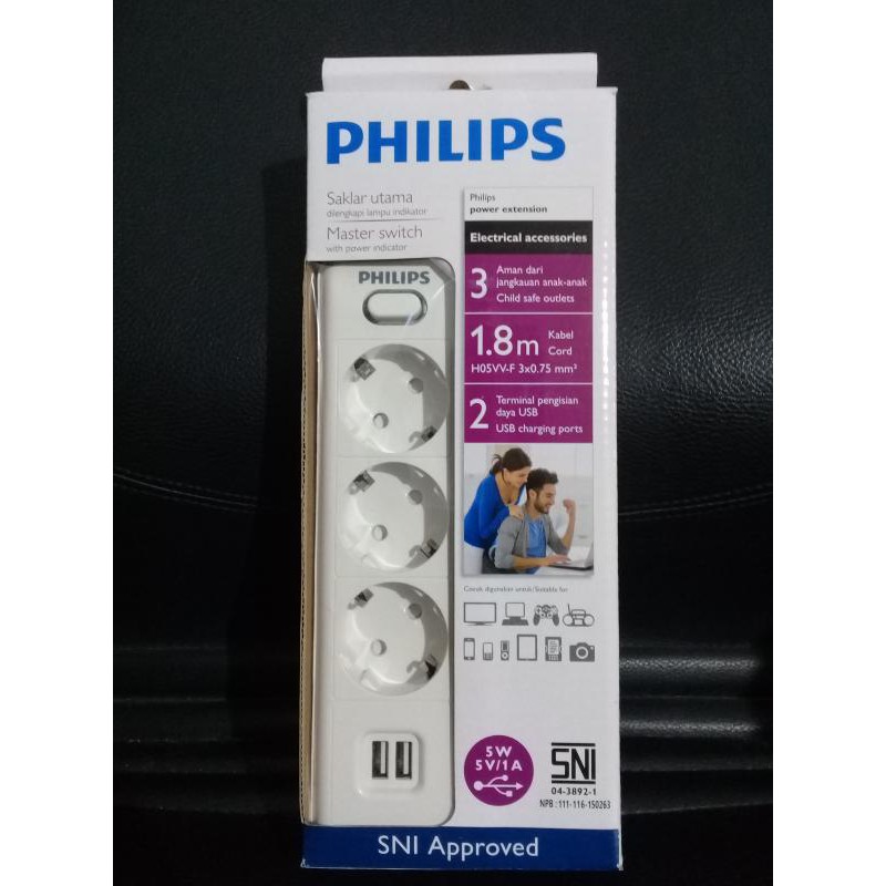 Stop Kontak Philips USB