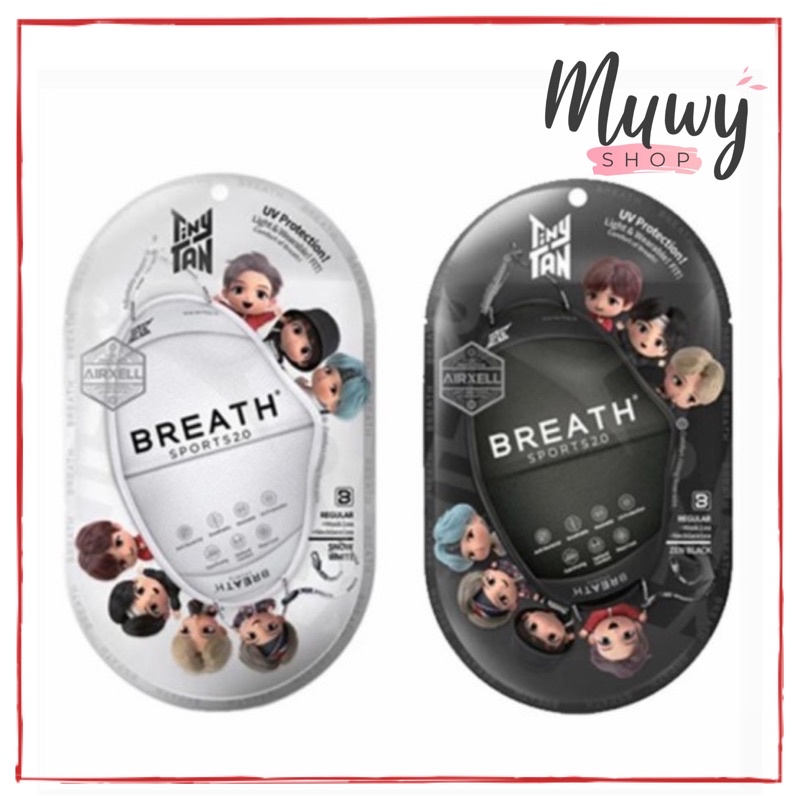 BTS TinyTan Tiny Tan Breath Sports 2.0 Mask ( masker BTS Original )