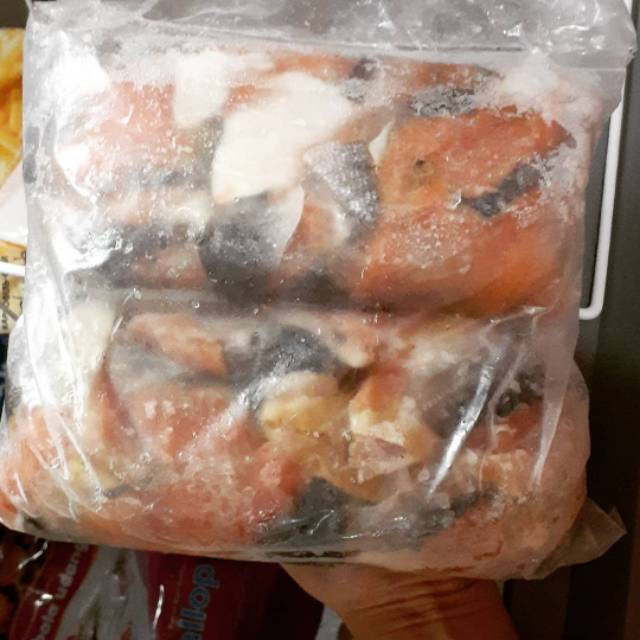 

Salmon daging & kulit