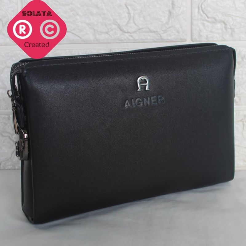 HANDBAG AIGNER PRIA HANDBAG WANITA - CLUTCH AIGNER PRIA CLUTCH WANITA CLUTCH MONT BLANC