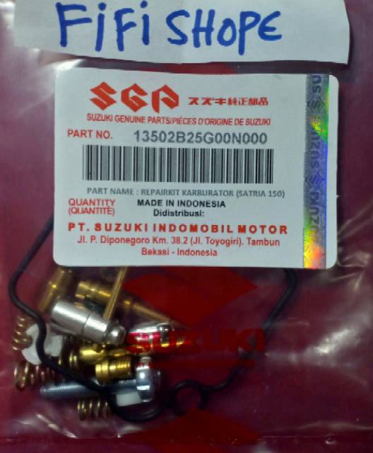 Repairkit karburator satria 150