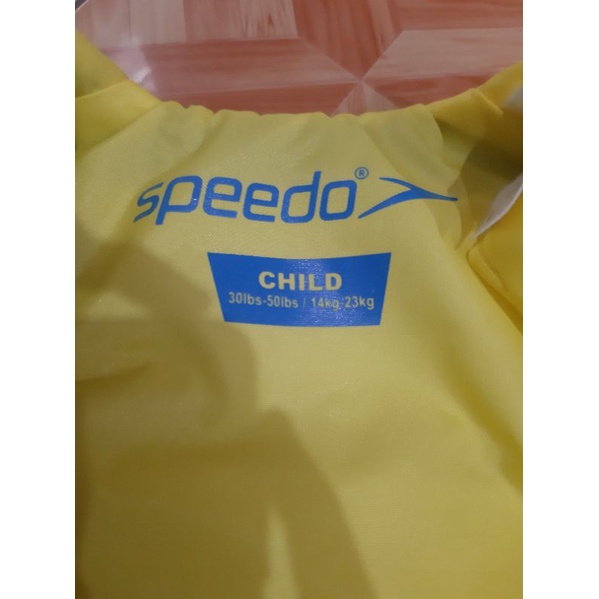 Speedo Child Universal Nylon Pfd Bright Yellow/Brilliant Blue