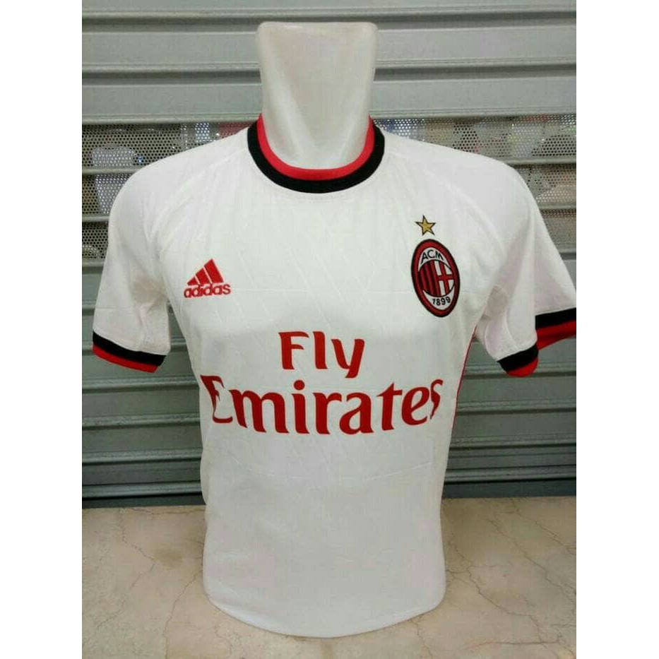 Jersey Bola AC Milan Away New 17/18 Grade ORI