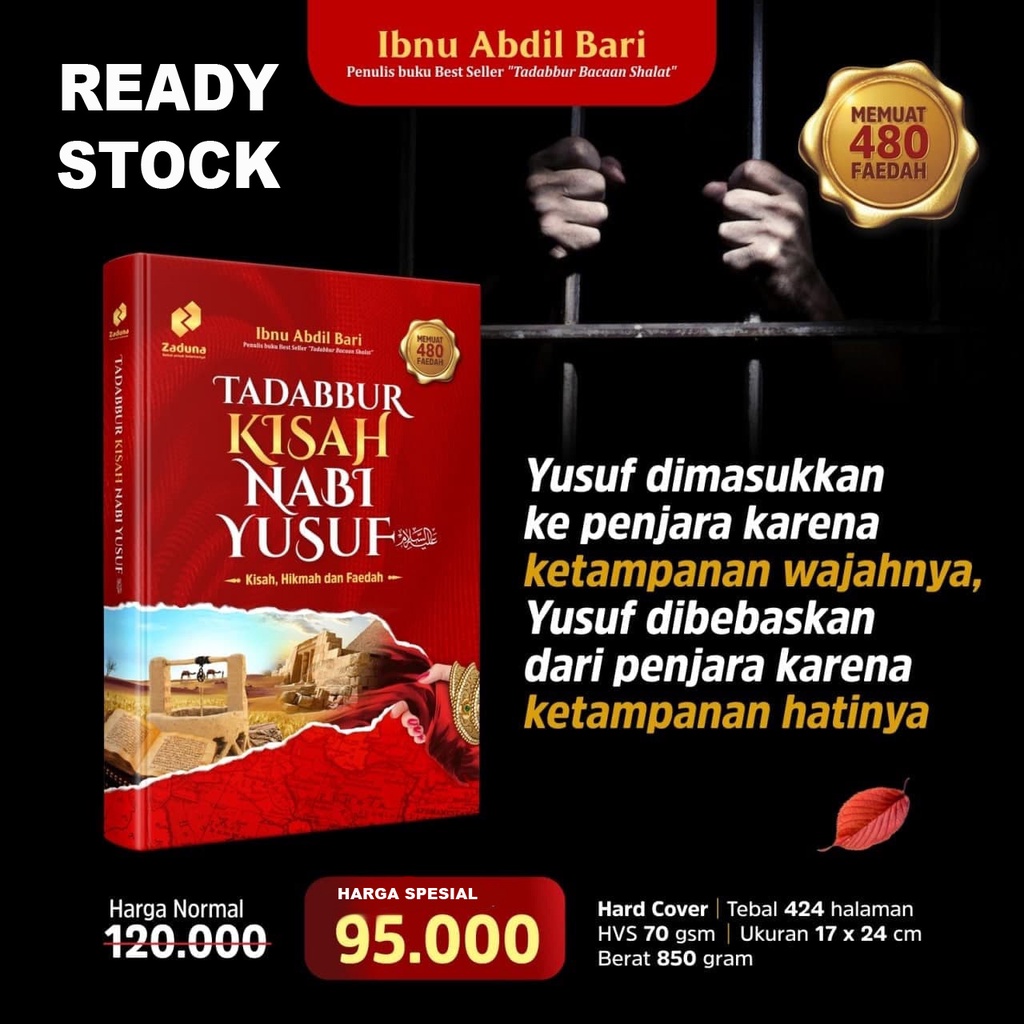 Buku Tadabbur Kisah Nabi Yusuf AS (Zaduna)