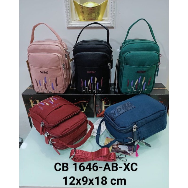 Tas Selempang Chibao 1646 AB ORI CHIBAO TERBARU