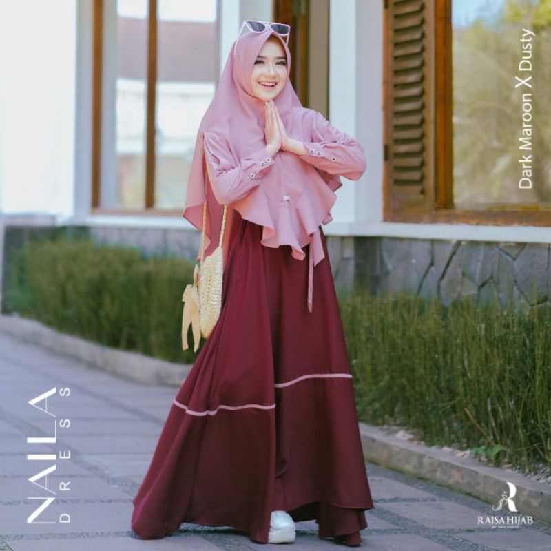 NAILA DRESS BY RAISA HIJAB