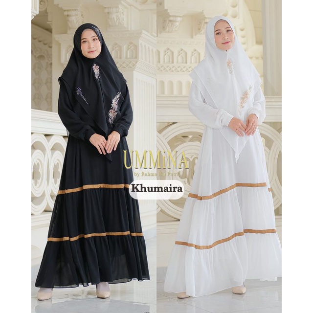 KHUMAIRA Syari edisi umroh haji idul adha hitam putih by Ummina rahma ika putri