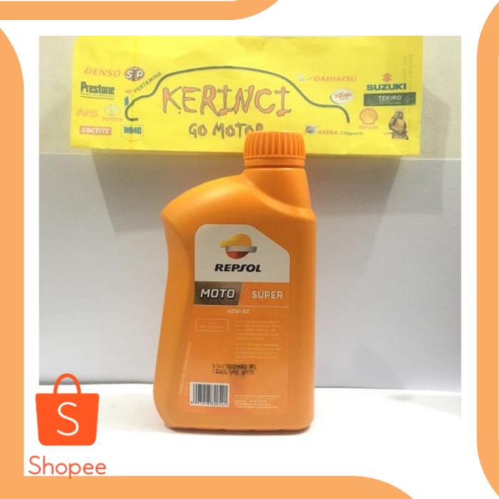 OLI REPSOL MOTO SUPER 20W-50 4T 800cc - OLI MOTOR REPSOL 20W50 4T 0.8