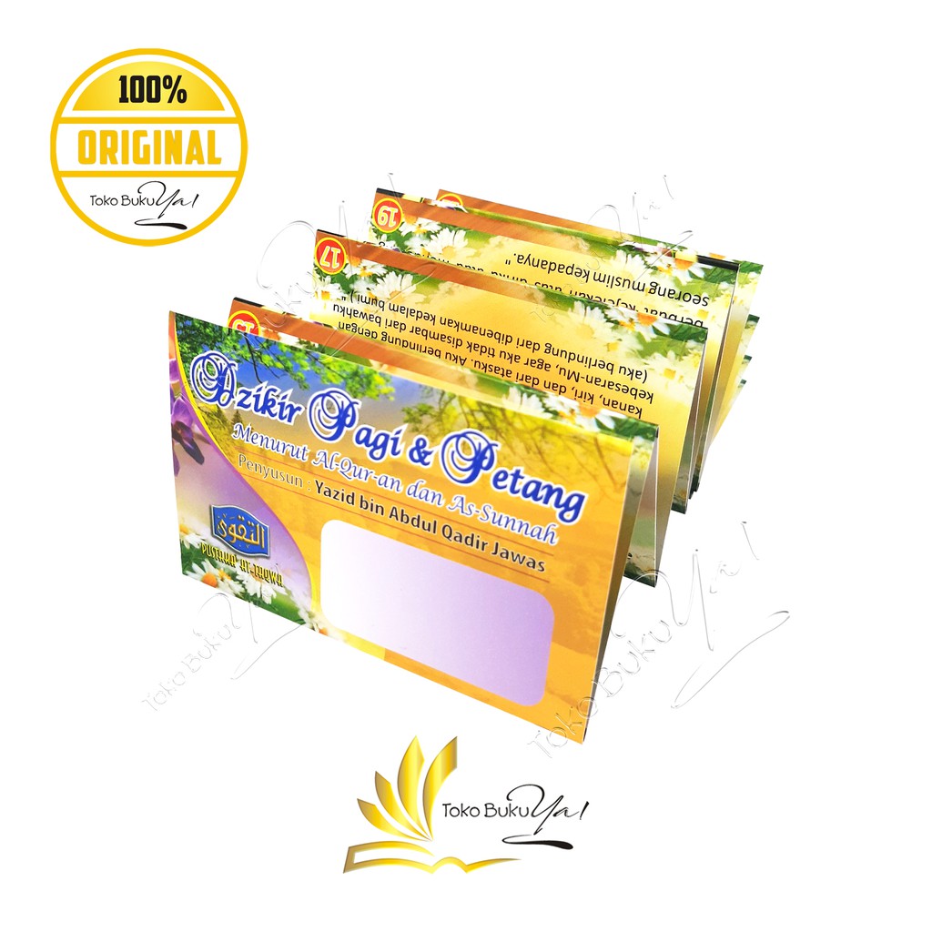 Dzikir Pagi Petang Lipat - Pustaka At Taqwa