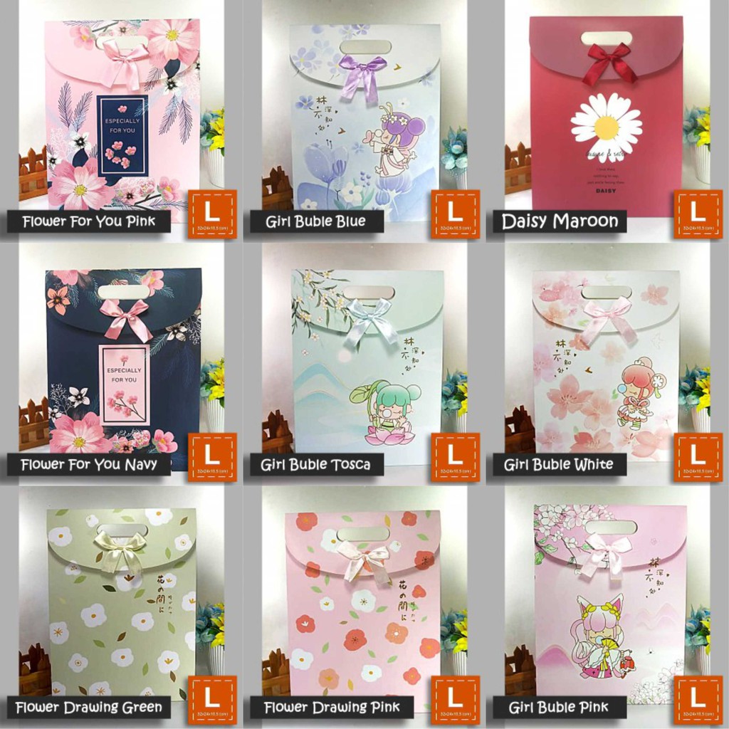 

Paper Bag L / Tas Kertas Kado / Tas Ulang Tahun - for you