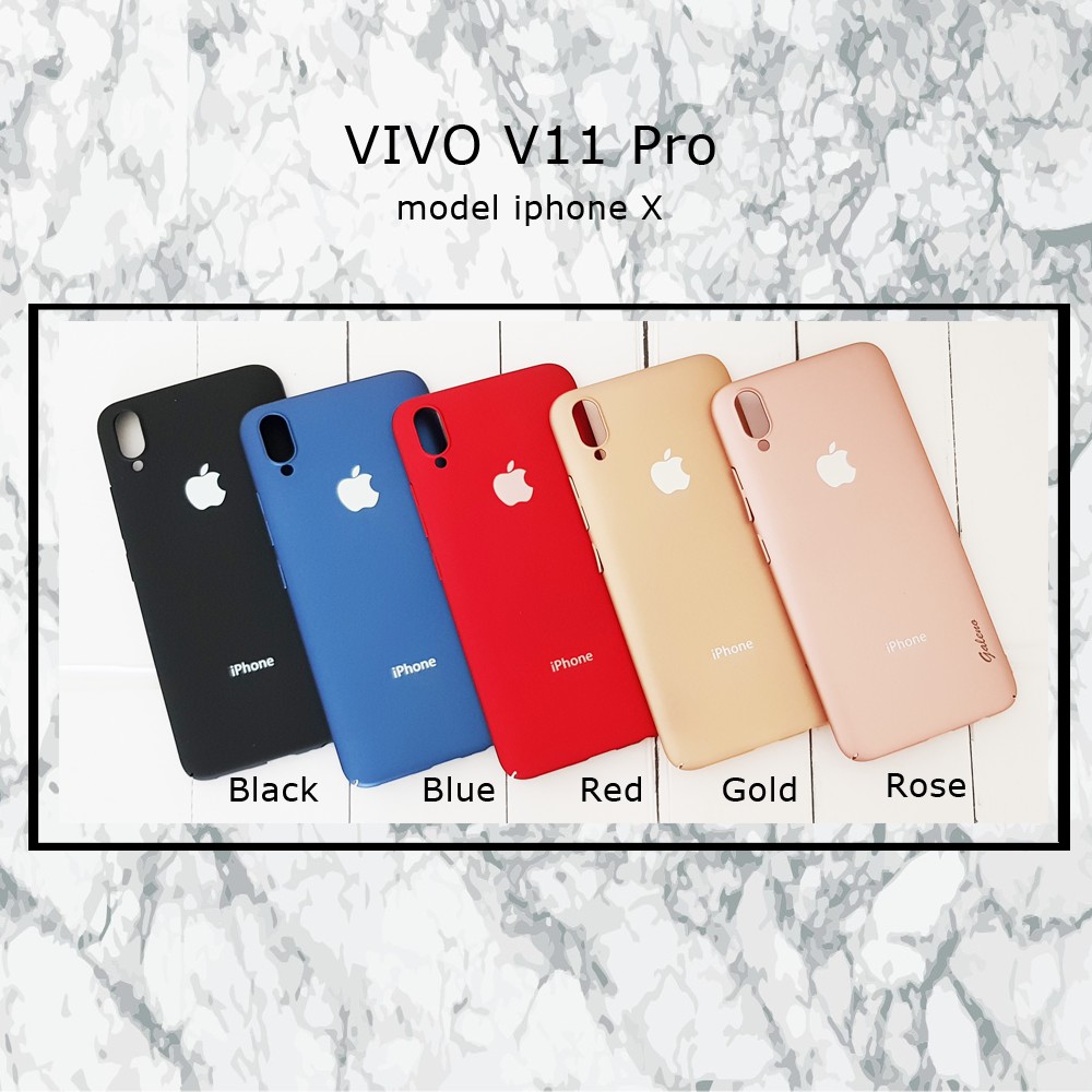 Vivo V11 Pro Case Hardcase model IPHONE X - rasa IPHONE X CX-2231