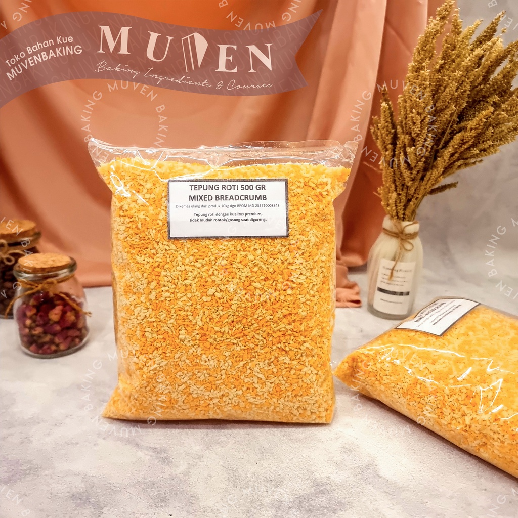

[MAREM] TEPUNG ROTI PRIMERA PANKO MIX 500 GR (BREADCRUMB, BREAD CRUMBS, PANIR)