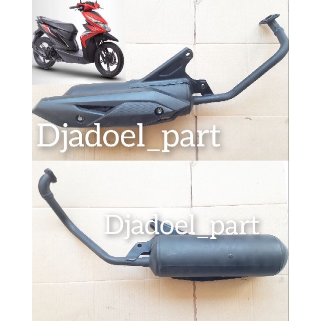 Knalpot standart Honda Beat Fi 2017-2019 Original