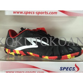 sepatu futsal specs tomahawk in black red original 100% new model 2016